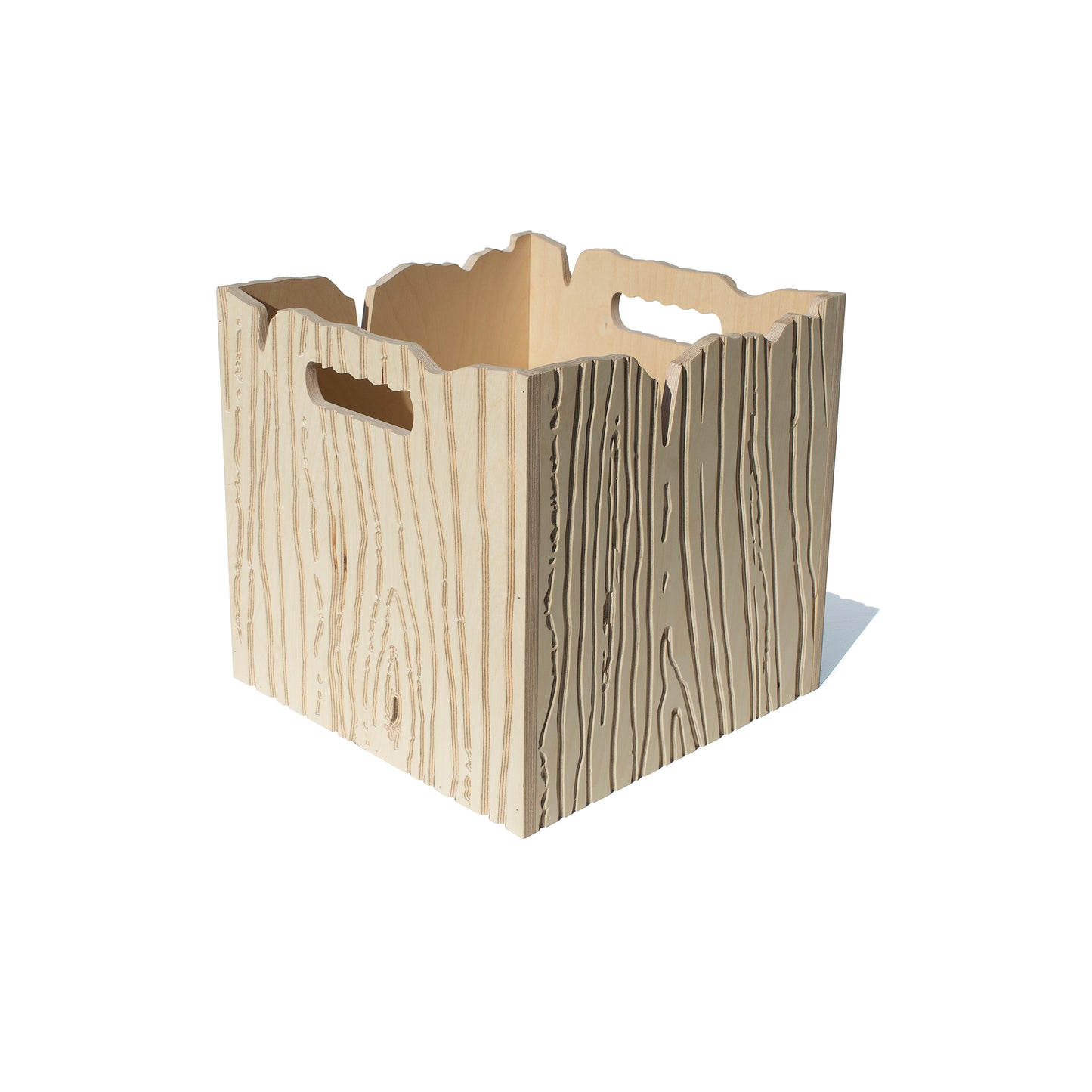 Real Faux Milk Crate (Natural)