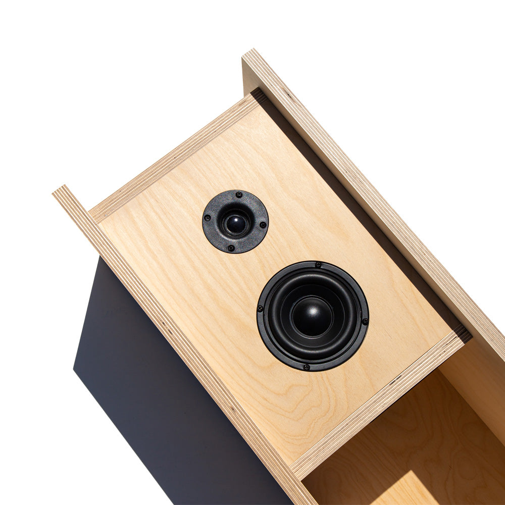 D.J. Speaker Shelf and Stand (Natural)